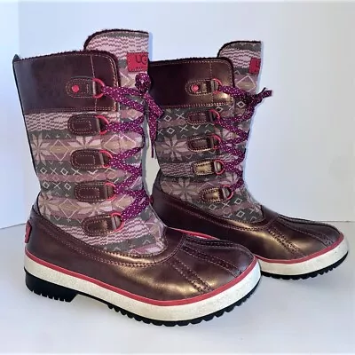 UGG Limited Edition Women's Baroness Snow Boots UGG Australia Size 7 Preowned • $125