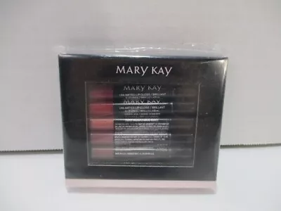 Mary Kay Lip Gloss Set 5 Shades Pink Brown Gloss Mini Unlimited Beauty Sealed • $24.99