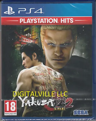 Yakuza Kiwami 2 PS4 Brand New Factory Sealed PlayStation 4  • $22.49