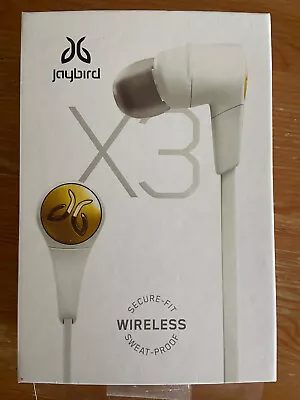 Jaybird X3 Bluetooth Wireless Headphones Compatible With IOS/Android Smartphones • £52.99