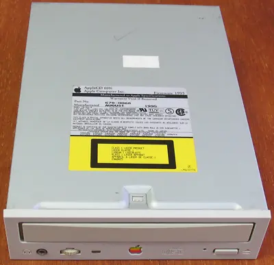 £70 • Buy AppleCD 600i Apple Mac Macintosh SCSI 50pin Vintage CD Drive Aug 1995
