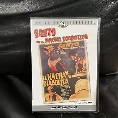 $50 • Buy Santo En El Hacha Diabolica DVD Rare OOP The Diabolical Axe Luchadore Horror