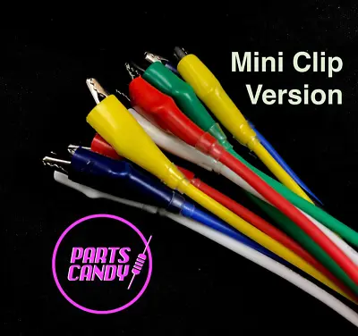 BEST TEST LEADS PERIOD Hand Made MINI ALLIGATOR CLIP With 16AWG Ultra Flex Cable • $24.99