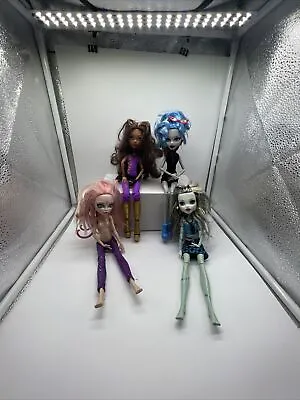 Lot Of Monster High Dolls Frankie Stien Viperine Clawdeen Wolf Ghoulia • $55