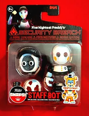 Funko Snaps! Five Nights At Freddy's Fnaf - Security Breach  Staff Bot  Figure • $26.97