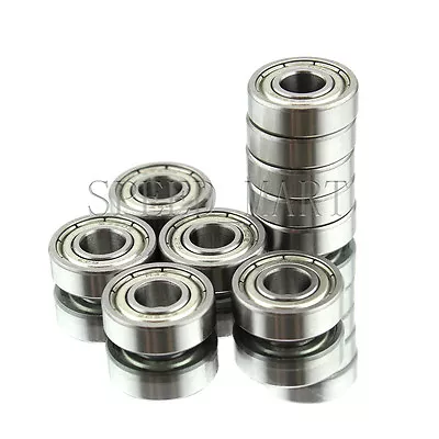 10 PCS [R4zz] R4 1/4 X 5/8 X 0.195  Metal Shielded  Ball Bearings • $4.49