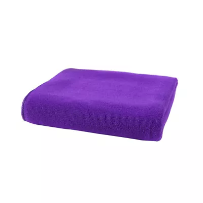 Purple Microfiber Bath Towel 70x140cm Fast Dry For Swimming Fitness Yoga • $23.55