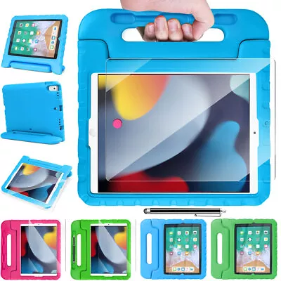 For IPad 9th 8th 7th 6th 5th Gen/Air 3 Kids Shockproof Handle Stand Case Cover • $20.99