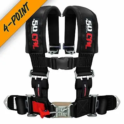 4 Point 2  Safety Harness Seat Belt Universal Fit UTV Sand Rail 4x4 RZR X3 • $109.99