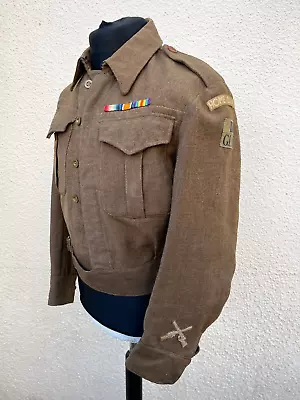 Original WW2 City Of Bristol Gloucestershire Home Guard Battledress Serge Blouse • £249.95