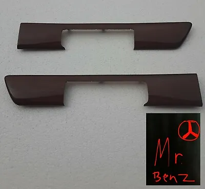 Mercedes Benz W126 Rear Door Zebrano Wood Trim Left/right Oem Good Condition • $120