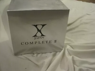 X JAPAN Complete II  NINE DVD's+TEN CD's Box Set Live Rock Metal Visual Kei RARE • $139.90