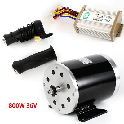 Electric Motor Brushed Kit 800W 36V W/ Controller For ATV Go Kart Scooter E-Bike • $99