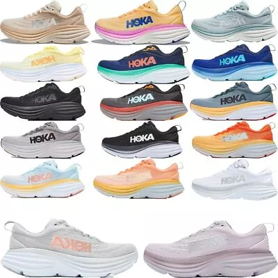 Hoka One One Bondi 8 Men's Women Running Shoes Athletic Shoes Sneakers Gym Shoe • $69