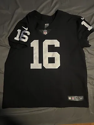 100% Authentic Tyrell Williams Oakland Raiders Nike Vapor Elite Jersey 52 NWOT • $80