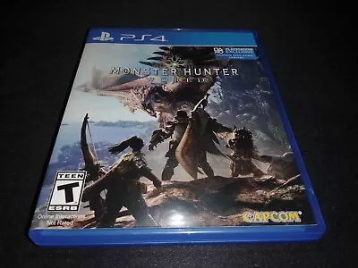 Monster Hunter: World Sony Playstation 4 PS4 LN PERFECT Condition COMPLETE! • $11.99