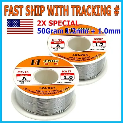 $7.89 • Buy 60-40 Tin Rosin Core Solder Wire For Electrical Soldering Sn60 Flux 0.1mm 1.2mm