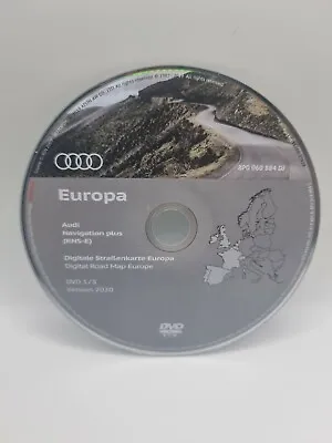 £14.50 • Buy Original AUDI RNS-E NAVIGATION PLUS SAT NAV DISC UK FIRMWARE GPS DVD CD