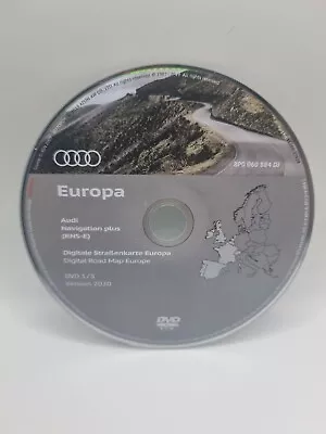 £14.50 • Buy Original AUDI RNS-E NAVIGATION PLUS SAT NAV DISC UK FIRMWARE GPS DVD CD