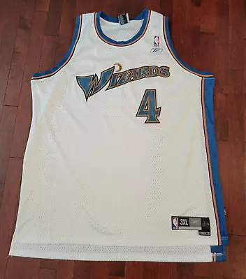 Vintage Washington Wizards Antawn Jamison Reebok Jersey Size 3XL NBA • $35