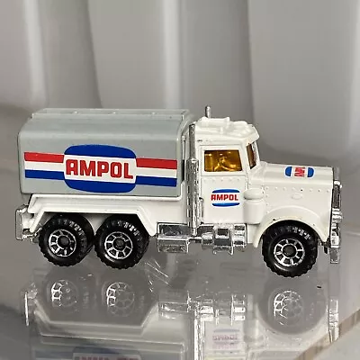 1981 Matchbox Peterbilt Ampol Petrol Truck • $5