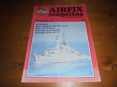 Airfix Vintage Magazine November 1979 Volume 21 No. 3 Raaf Mustangs Raf Launch • $7.83