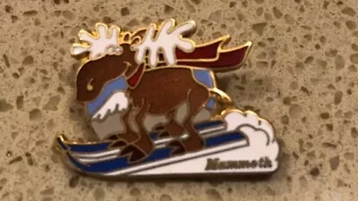 Vintage Mammoth Mountain Moose Pin • $9.99