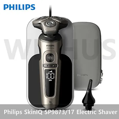 Philips SkinIQ 9000 Prestige Series Electric Shaver With Charging Pad SP9873/17 • $767.61