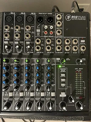 Mackie 802VLZ4 8-Channel Mixer Pro Audio Power Supply Great • $149.99