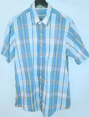 L.L. Bean Mens Size XL Short Sleeve Button Front Multicolored Shirt • $9.98