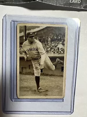 1920-1930’s  Babe Ruth Card With Auto In Pencil Beckett Signature Review Results • $25000