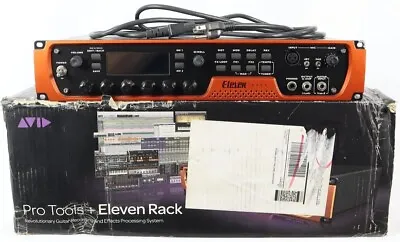 Avid Eleven Rack Guitar Effects Processor Pro Tools Audio Interface W/ Box • $400