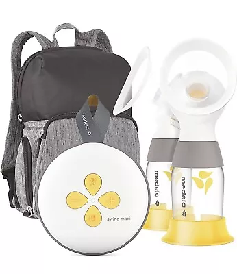 Medela Swing Maxi Double Electric Breast Pump - BRAND NEW - BEST DEAL ON EBAY! • $110.84