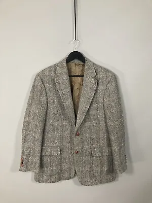 HARRIS TWEED BARUTTI Blazer/Jacket - Size 42S - Check - Great Condition - Men’s • £69.99