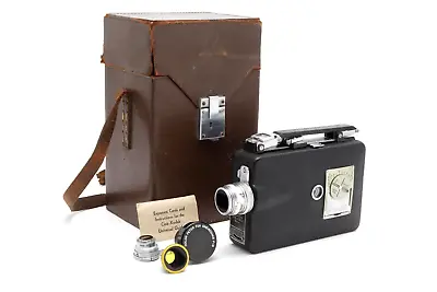 Kodak Magazine Cine 16mm Camera (AS-IS Untested) With Case & Accessories #43339 • $49
