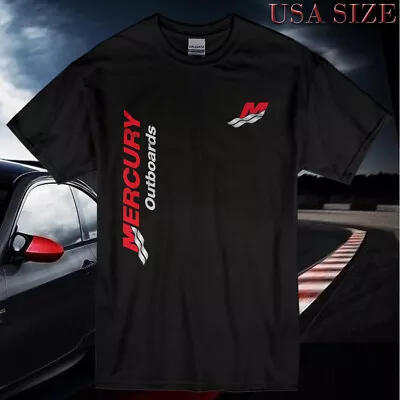 New Shirt MERCURY OUTBOARDS T Shirt Usa Size S-5XL • $32.99