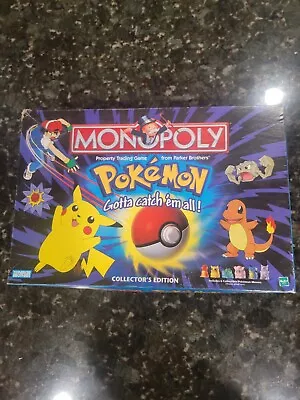Hasbro Pokemon Collector's Edition Monopoly Board Game - 41357 • $33