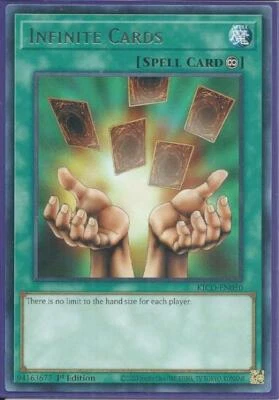 $1 • Buy Yugioh - Infinite Cards *Rare* KICO-EN050 (NM/M)