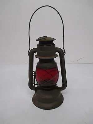 Vtg Dietz Bell System Lantern W/ Little Wizard Red Glass Globe As Is • $39.95