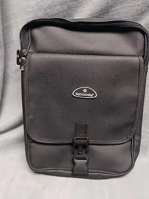 $19.99 • Buy Samsonite Tote Bag Carry-on Black Fold Away With Shoulder Strap New-23