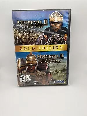 Medievel 2 Total War Gold Edition PC Game Kingdoms Expansion Complete • $5