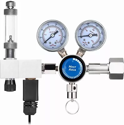 Aquarium Dual Stage Co2 Regulator Pro-Master Series Planted Tank • $134.10