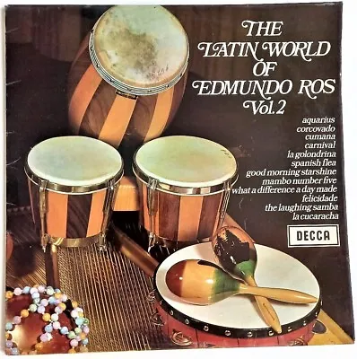 The Latin World Of Edmundo Ros Vol. 2 12  22rpm Vinyl LP  EXCELLENT • £14