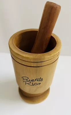 Puerto Rico Pilòn Madera Mofongo Rico. Tamaño Grande • $40