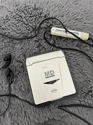 £44.99 • Buy Sony Md Walkman MZ-E33 Portable Mini Disc Player & Head Phones