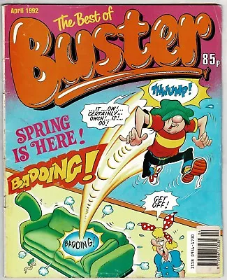 £1 • Buy The Best Of Buster Comic April 1992 Ivor Lott Tony Broke X-Ray Specs Gums