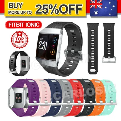 $4.85 • Buy Fitbit Ionic Band Smart Watch Replacement Wristband Soft Strap Sports Bracelet