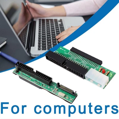 £4.30 • Buy SATA To IDE Hard Drive Adapter Converter 3.5 HDD Parallel ATA' Serial To S1C9