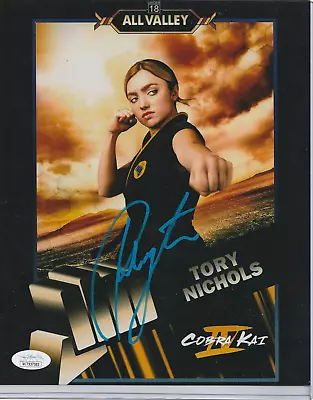 Peyton List Autograph 8x10 Cobra Kai - Tory Nichols Photograph Jsa Witnessed • $19.99