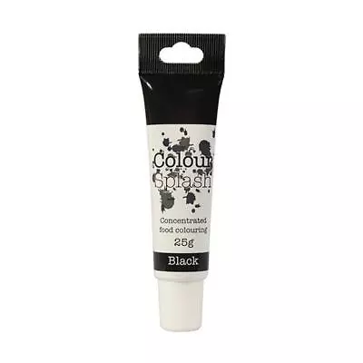 £3.24 • Buy Edible Food Colouring Gel Black 25G Cake Decorating Sugarcraft
